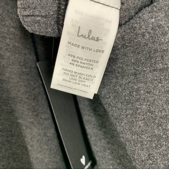 Lulus Gray Jogger Pants Women's Size Small NWT - Picture 5 of 7